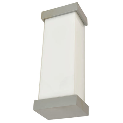 Abra Lighting Loki 1 Light 19" Miter LED Wall Fixture, Silica