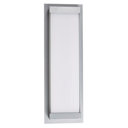 Abra Lighting Atom 1 Light 18" Wall Fixture, Stainless Steel