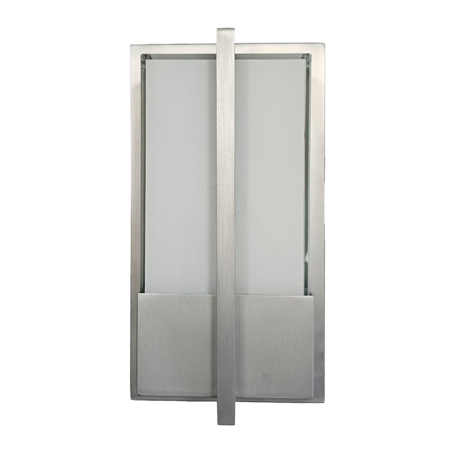 Abra Lighting Neutron Marine Outdoor Wall Light, Aluminum