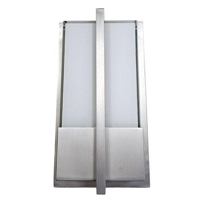 Abra Lighting Neutron Marine Outdoor Wall Light, Aluminum