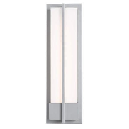 Abra Lighting Neutron 1 Light 20" Wall Fixture, Silica - 50017ODW-SL-NEUTRON