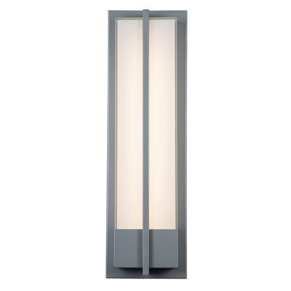 Abra Lighting Neutron 1 Light 20" Wall Fixture, Silica