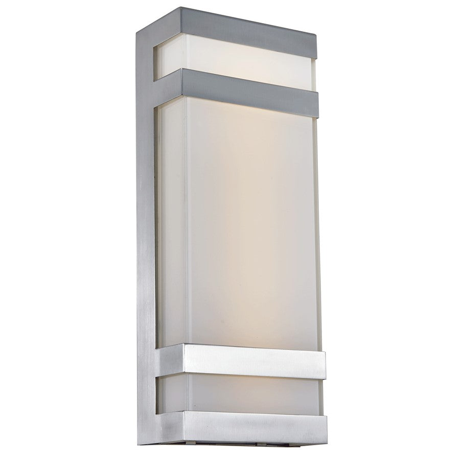 Abra Lighting Proton 1Lt 14" Wall Light, Steel - 50018ODW-316STS-PROTON