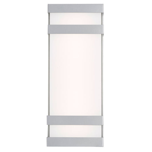 Abra Lighting Proton 1 Light 14" Wall Fixture, Silica - 50018ODW-SL-PROTON