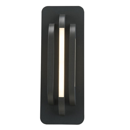 Abra Lighting Paton 3 Light Bar 16" Wall Fixture, Black