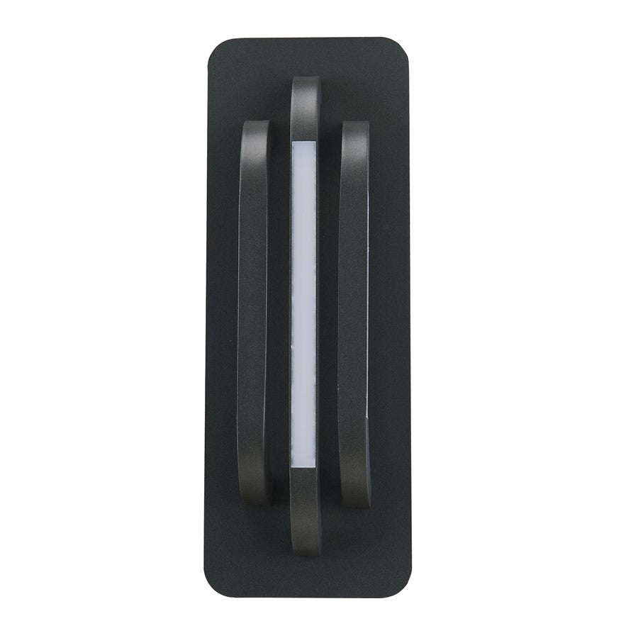 Abra Lighting Paton 3 Light Bar 16" Wall Fixture, Black