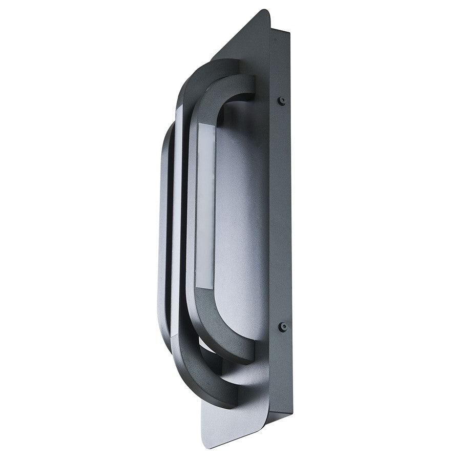 Abra Lighting Paton 3 Light Bar 16" Wall Fixture, Black