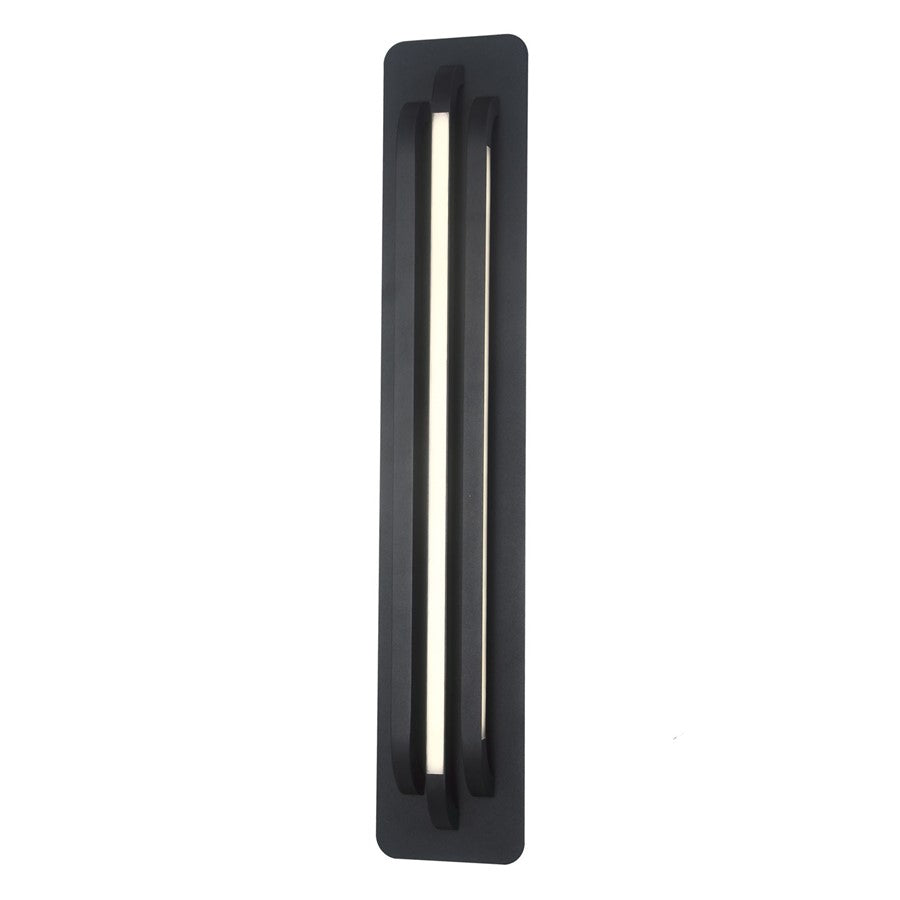 Abra Lighting Paton 3 Light 3 Bar 32" Wall Fixture, Black - 50031ODW-MB-PATON