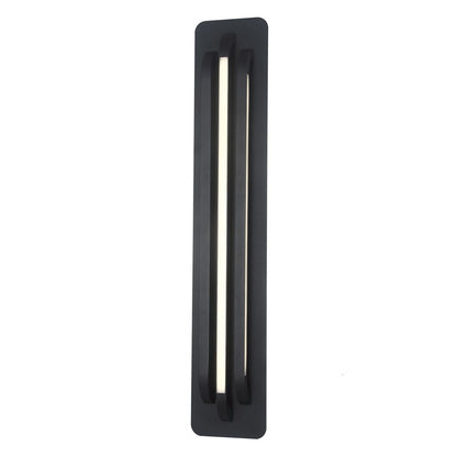 Abra Lighting Paton 3 Light 3 Bar 32" Wall Fixture, Black - 50031ODW-MB-PATON