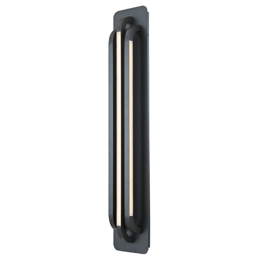 Abra Lighting Paton 3 Light Bar 32" Wall Fixture, Black