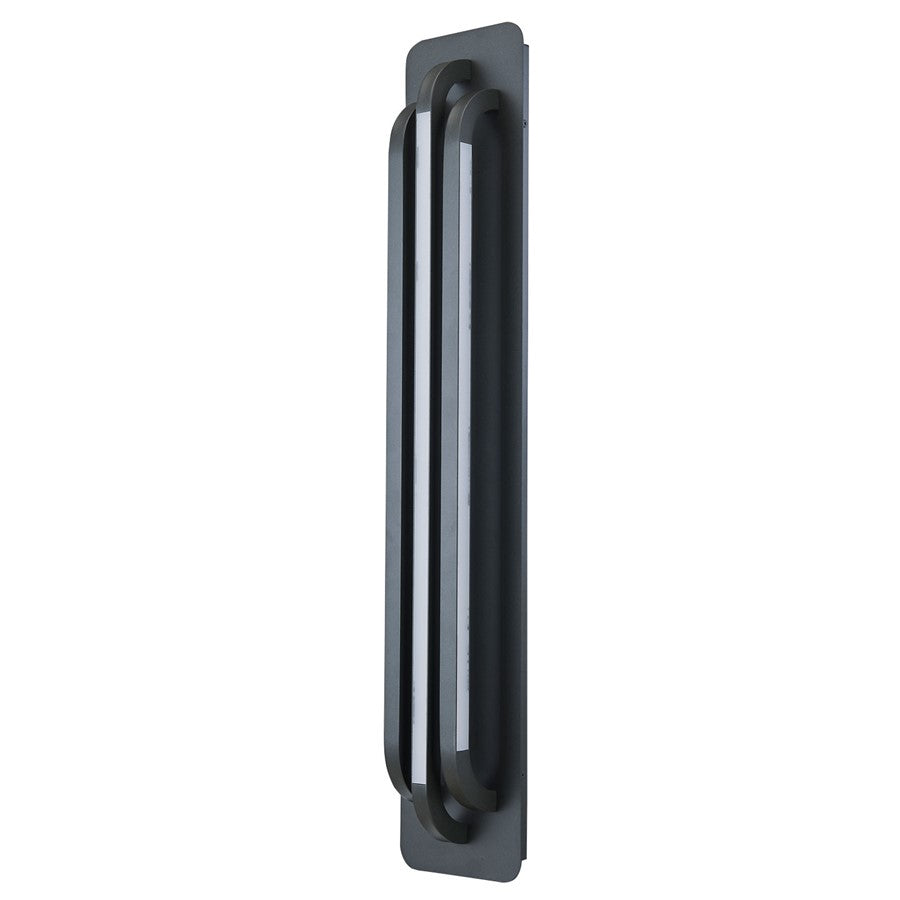 Abra Lighting Paton 3 Light Bar 32" Wall Fixture, Black