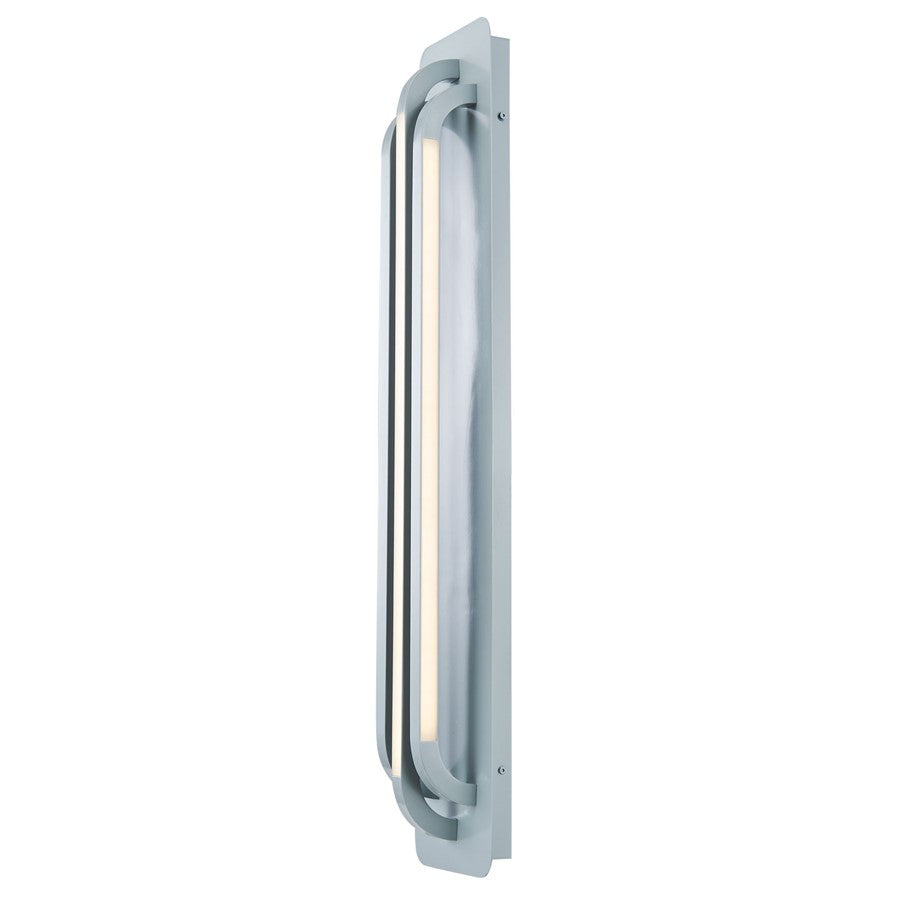 Abra Lighting Paton 3 Light Bar 32" Wall Fixture, Silica