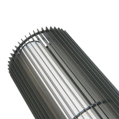 Abra Lighting Lava 1 Light 30" Wall Fixture, Matte Black