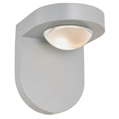 Abra Lighting Pharos 1 Light Lens Wall Sconce, Silica