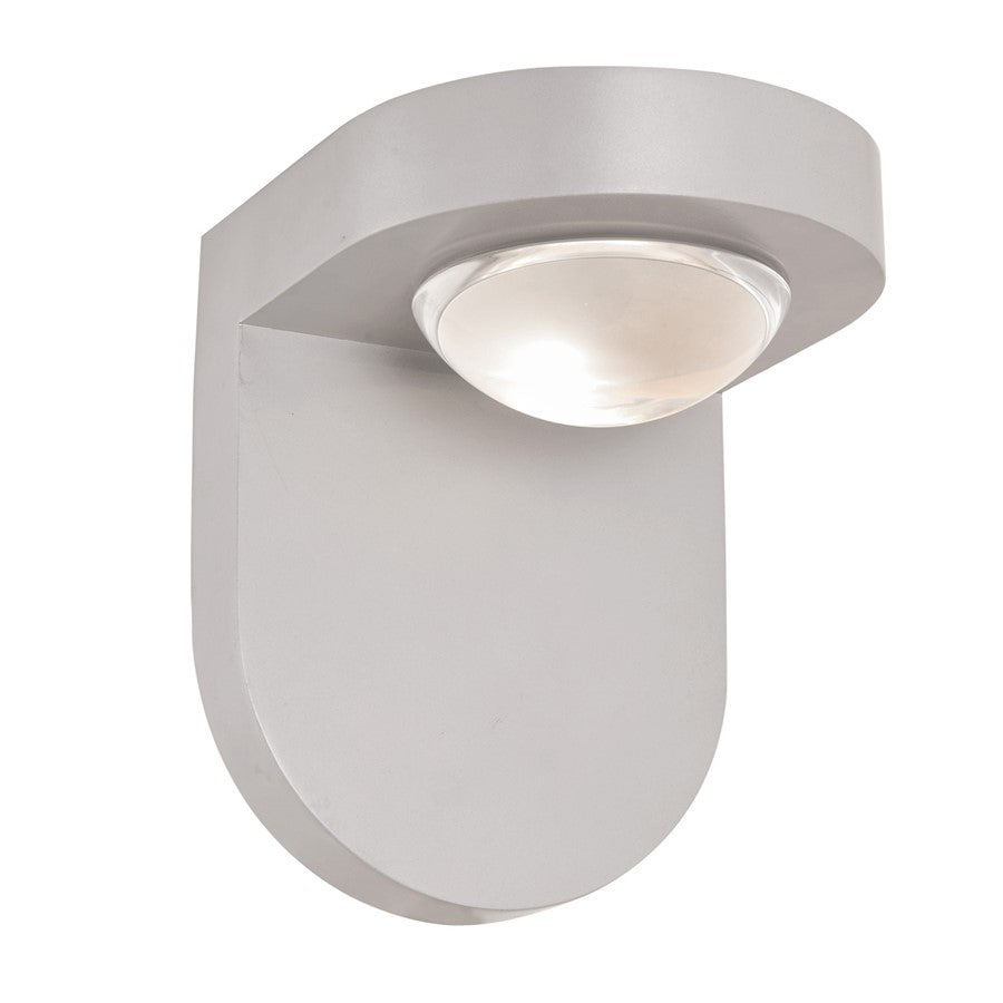 Abra Lighting Pharos 1 Light Lens Wall Sconce, Silica