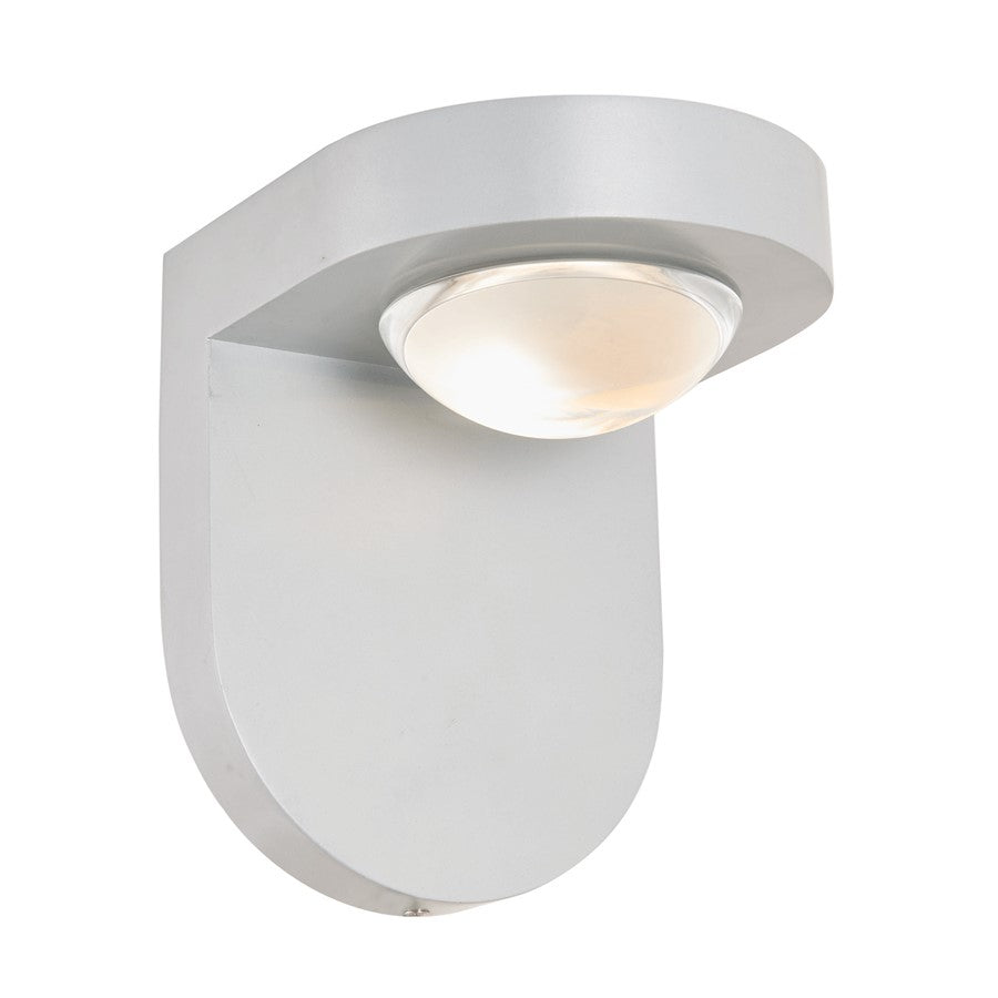 Abra Lighting Pharos 1 Light Lens Wall Sconce, Silica