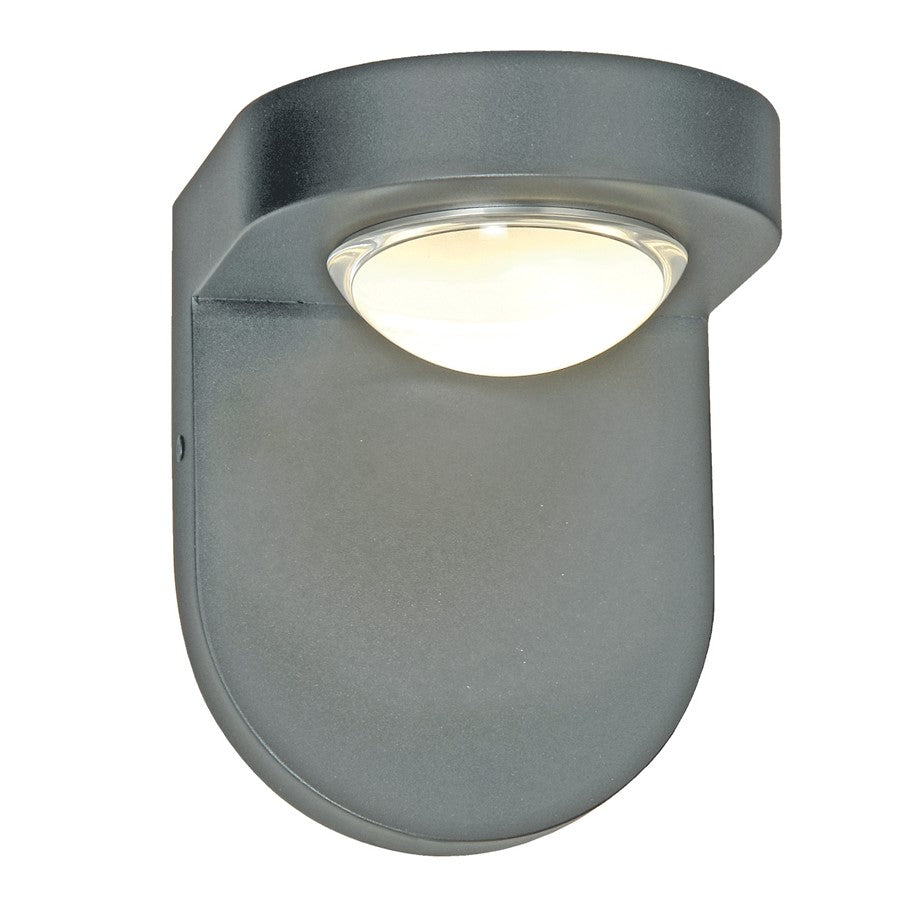 Abra Lighting Pharos 1 Light Lens Wall Sconce, Silica