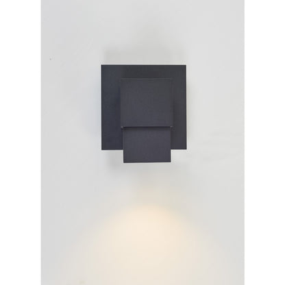 Abra Lighting Optics 1 Light DownLt Wall Washer, Black