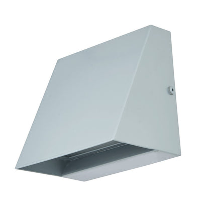 Abra Lighting Wedge 1 Light Wet Location Wall Sconce, Silica