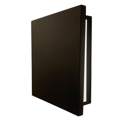 Abra Lighting Mona Lisa 8" SQ Panel Backlit Light, BK