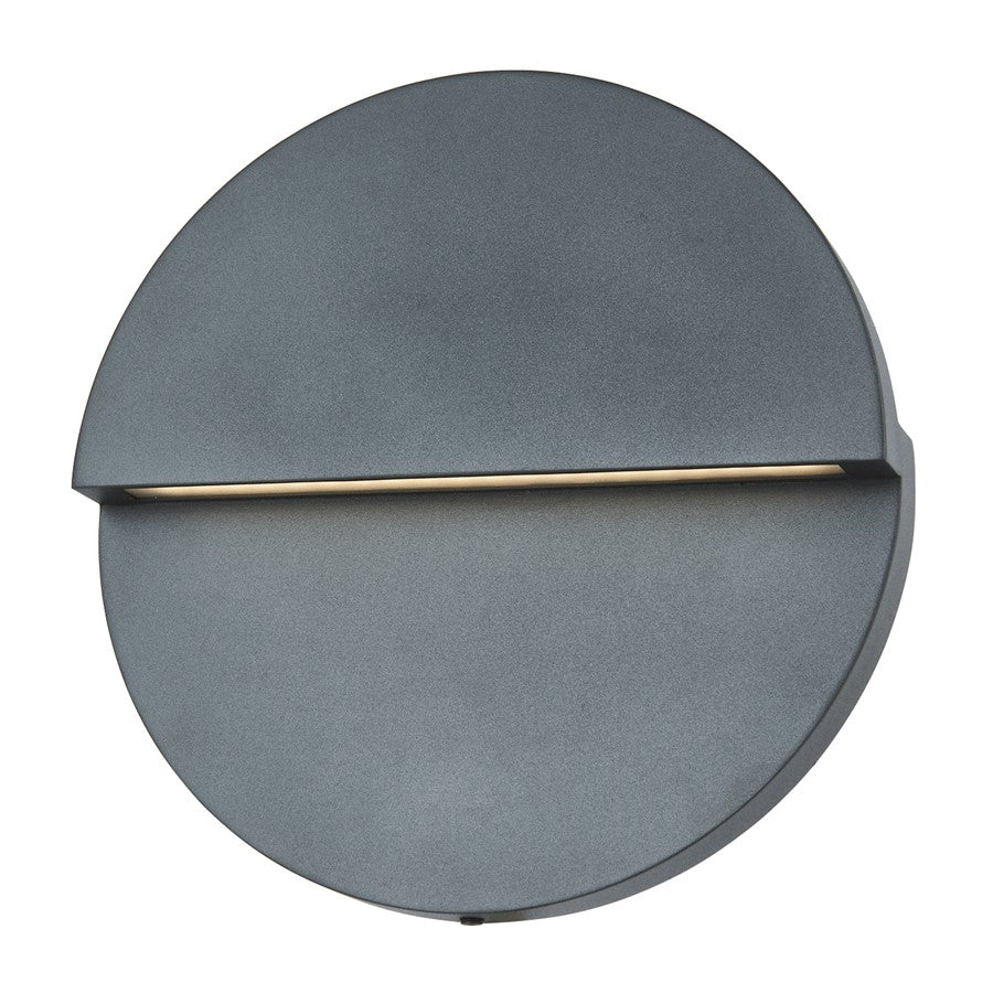 Abra Lighting Mona Lisa 1 Light 12" Round Wall Light, Black