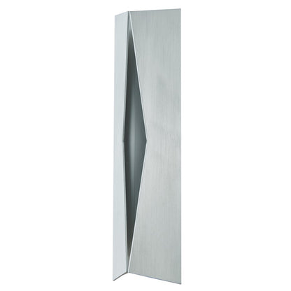 Abra Lighting Omega 1 Light Marine Wall Sconce, Steel