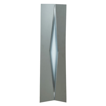 Abra Lighting Omega 1 Light Marine Grade Wall Sconce, Black