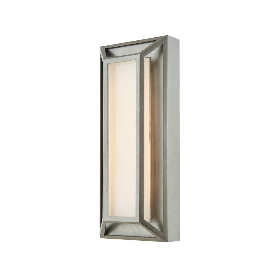 Abra Lighting Cell 1 Light 12" Miter Wall Light, Steel