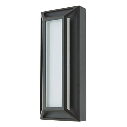 Abra Lighting Cell 1 Light 12" Miter Wall Fixture, Black