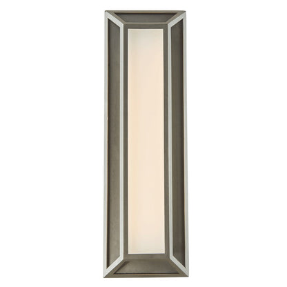 Abra Lighting Cell 1Lt 18" Miter Wall Light, Steel - 50085ODW-304STS-CELL