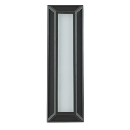 Abra Lighting Cell 1 Light 18" Miter Wall Fixture, Black