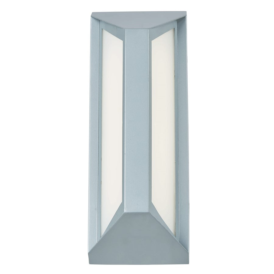 Abra Lighting Newport 1Lt 12" Angled Side Wall Light, Silica - 50086ODW-SL-TRIX