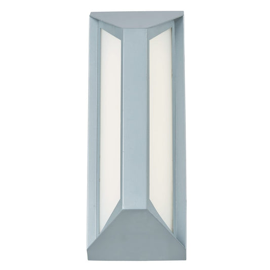 Abra Lighting Newport 1Lt 12" Angled Side Wall Light, Silica - 50086ODW-SL-TRIX