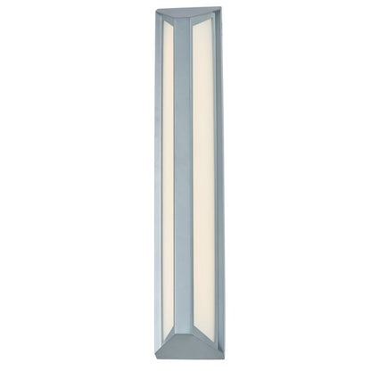 Abra Lighting Newport 1Lt 24" Angled Side Wall Light, Silica - 50088ODW-SL-TRIX