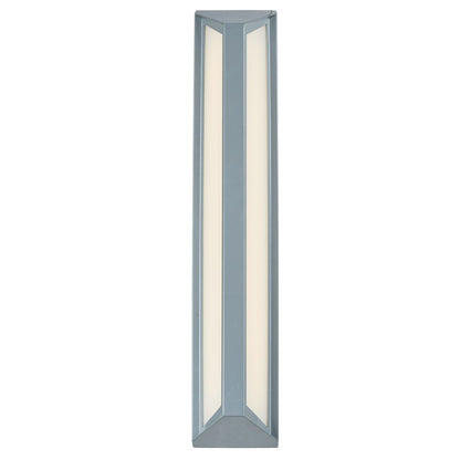 Abra Lighting Newport 1 Light 24" Angled Side Wall Light, Silica