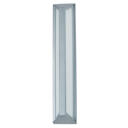 Abra Lighting Newport 1 Light 24" Angled Side Wall Light, Silica