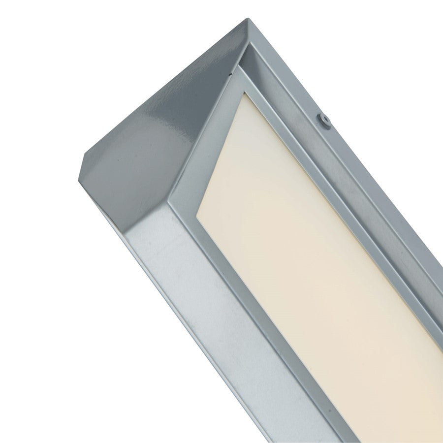 Abra Lighting Newport 1 Light 24" Angled Side Wall Light, Silica