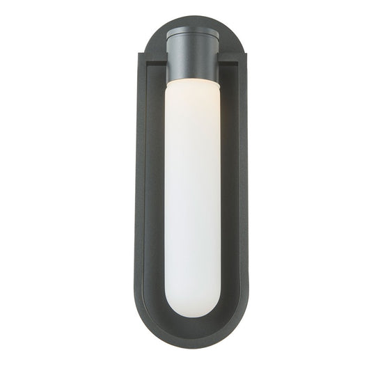 Abra Lighting Siren 1Lt Marine Grade Wall Light/Frost, Black - 50101ODW-MB-SIREN