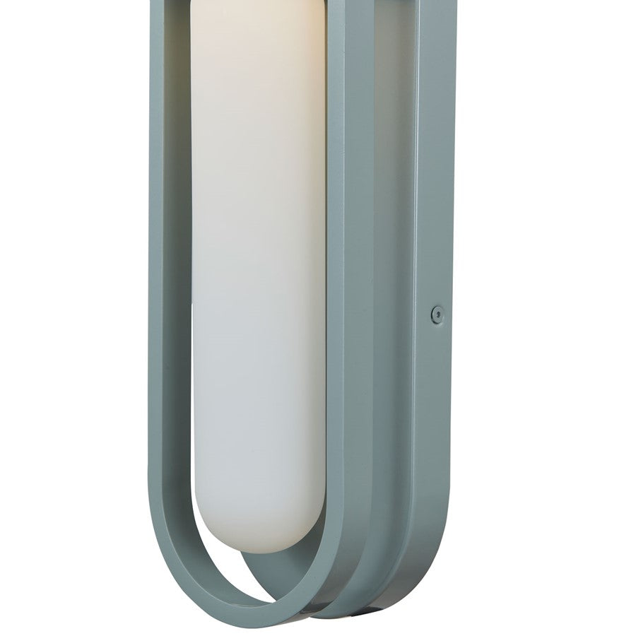 Abra Lighting Siren 2 Light Marine Wall Light/Frost, Silica