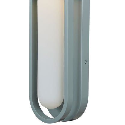 Abra Lighting Siren 2 Light Marine Wall Light/Frost, Silica