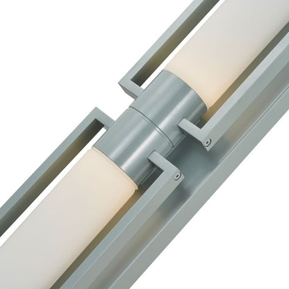 Abra Lighting Siren 2 Light Marine Wall Light/Frost, Silica