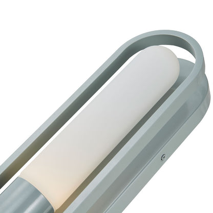 Abra Lighting Siren 2 Light Marine Wall Light/Frost, Silica