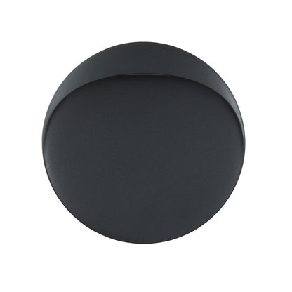 Abra Lighting Sol 1 Light Wet Location Wall Fixture, Black