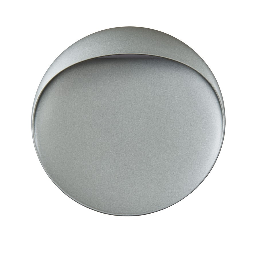 Abra Lighting Sol 1 Light Wet Location Wall Fixture, Silva