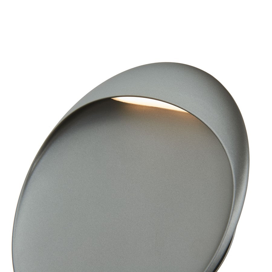 Abra Lighting Sol 1 Light Wet Location Wall Fixture, Silva
