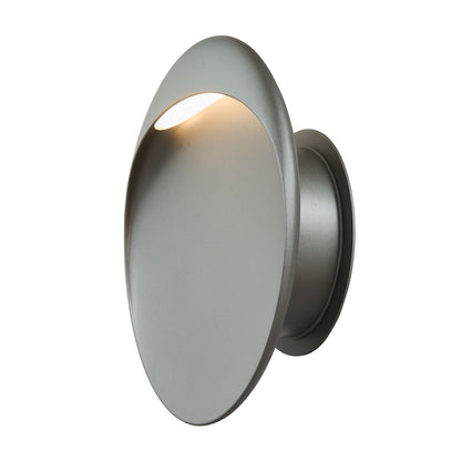 Abra Lighting Sol 1 Light Wet Location Wall Fixture, Silva