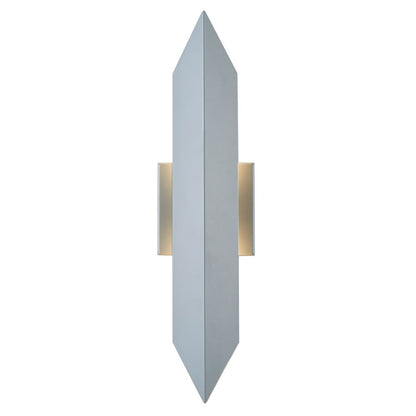 Abra Lighting Pauldron 18" Reflective Wall Light, Silica - 50108ODW-SL-PAULDRON