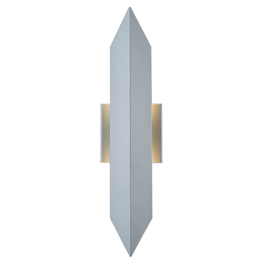 Abra Lighting Pauldron 18" Reflective Wall Light, Silica - 50108ODW-SL-PAULDRON