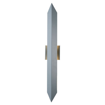 Abra Lighting Pauldron 30" Reflective Wall Light, Silica - 50109ODW-SL-PAULDRON