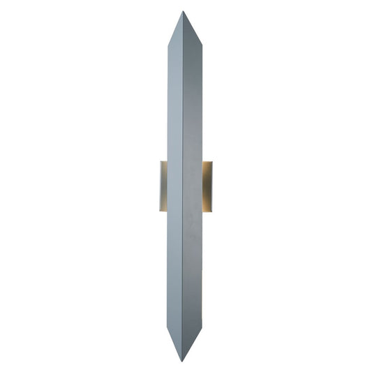 Abra Lighting Pauldron 30" Reflective Wall Light, Silica - 50109ODW-SL-PAULDRON